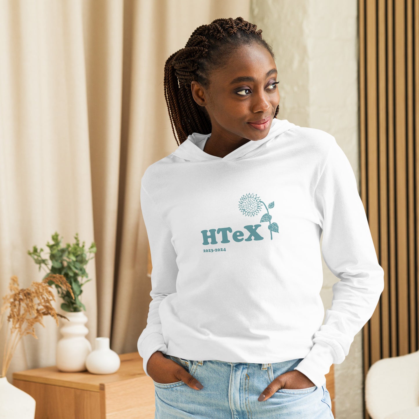 Hooded long-sleeve tee, 23-24 Staff Design 2