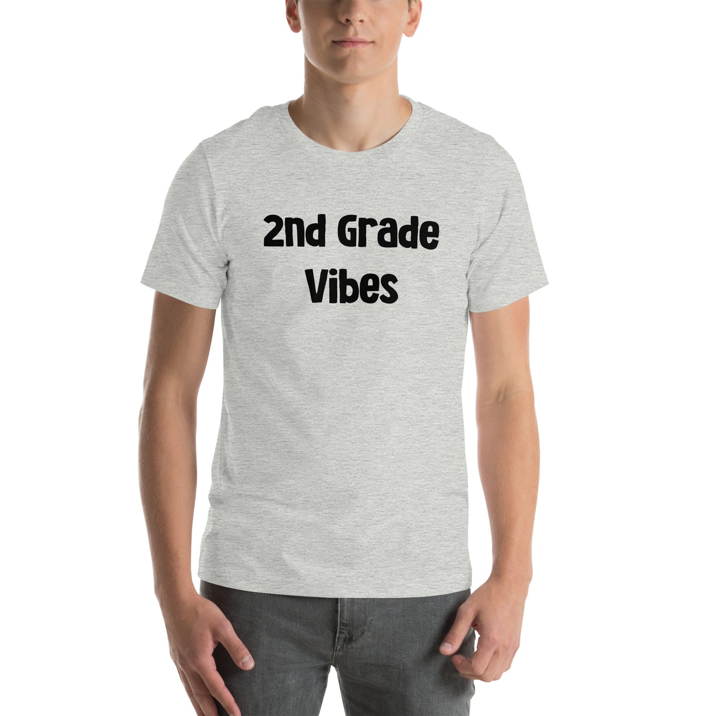 Adults 2nd Grade Vibes T Shirt