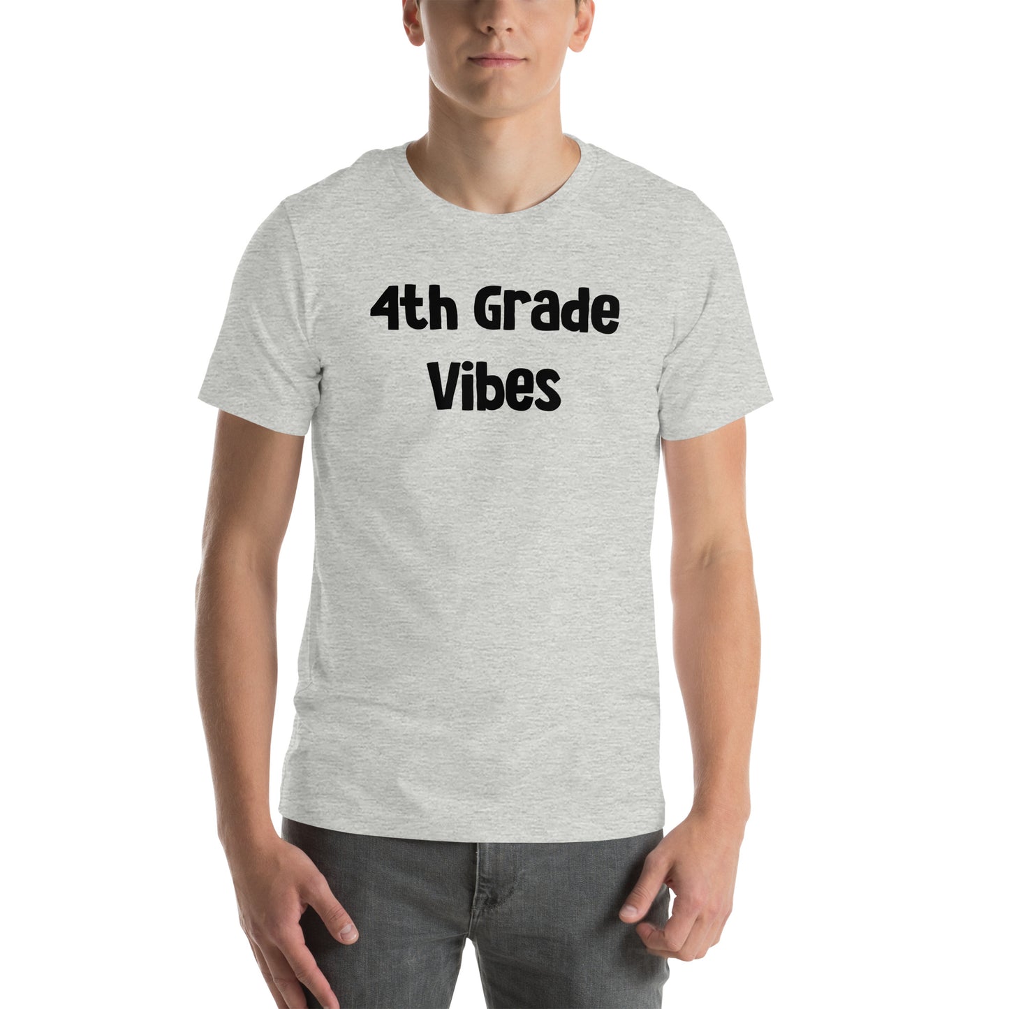 Adult 4th Grade Vibes T Shirt