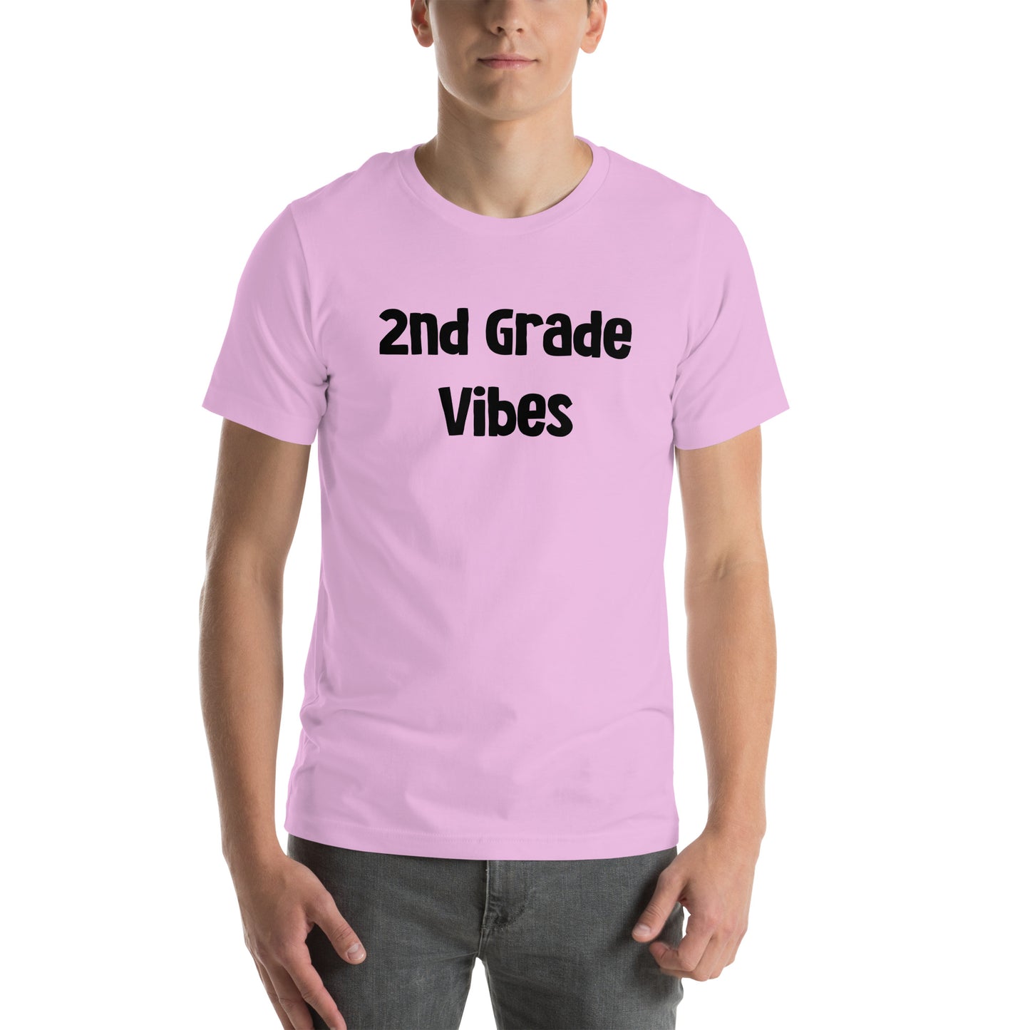 Adults 2nd Grade Vibes T Shirt