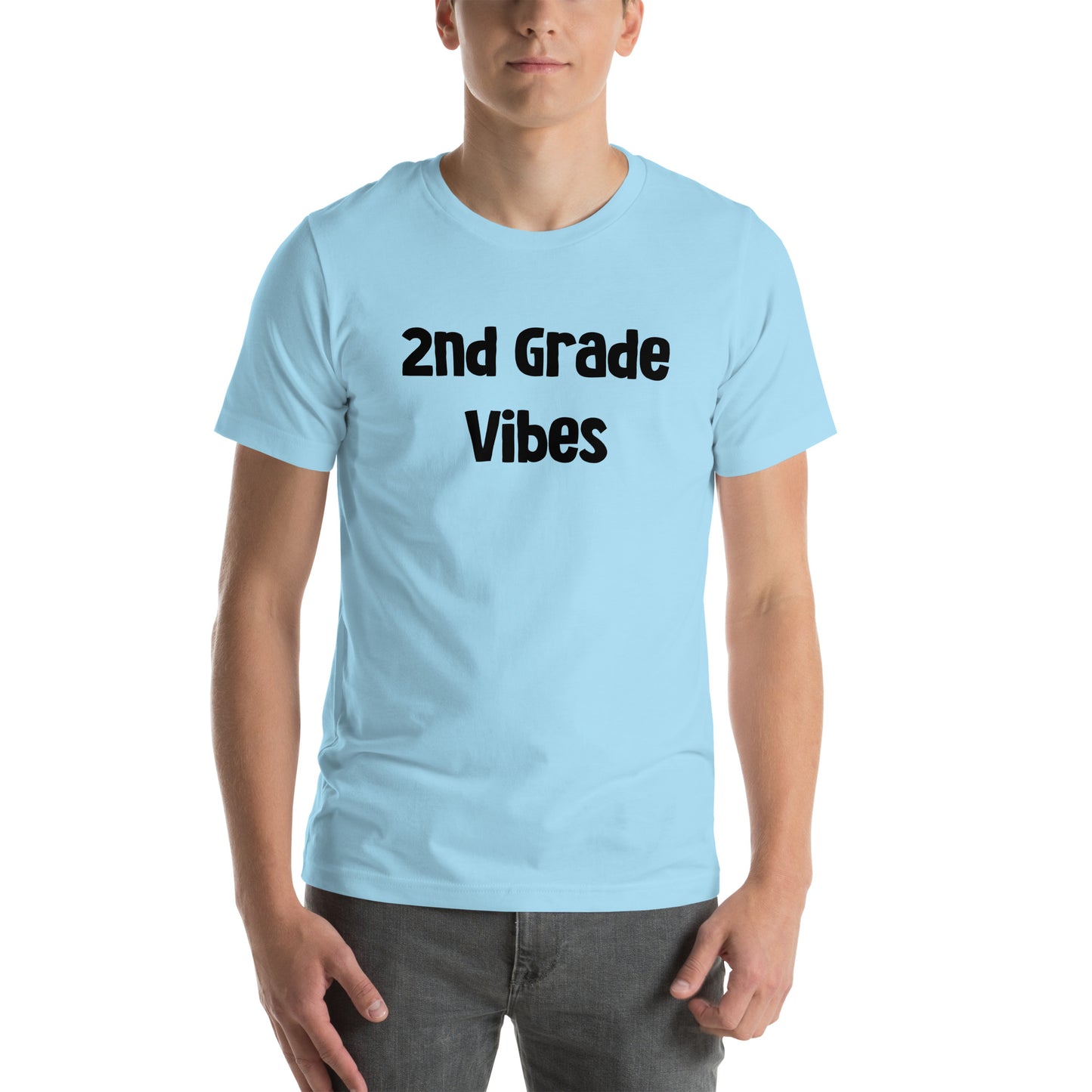 Adults 2nd Grade Vibes T Shirt