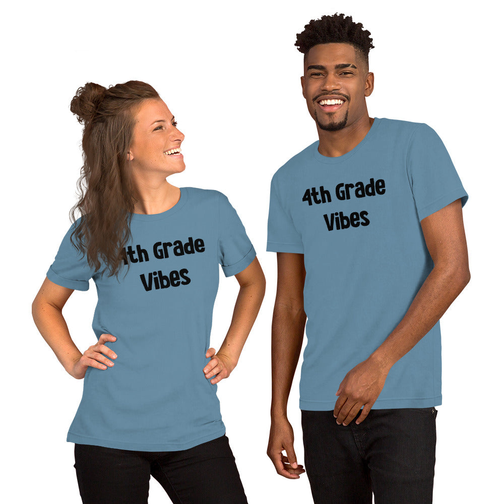 Adult 4th Grade Vibes T Shirt