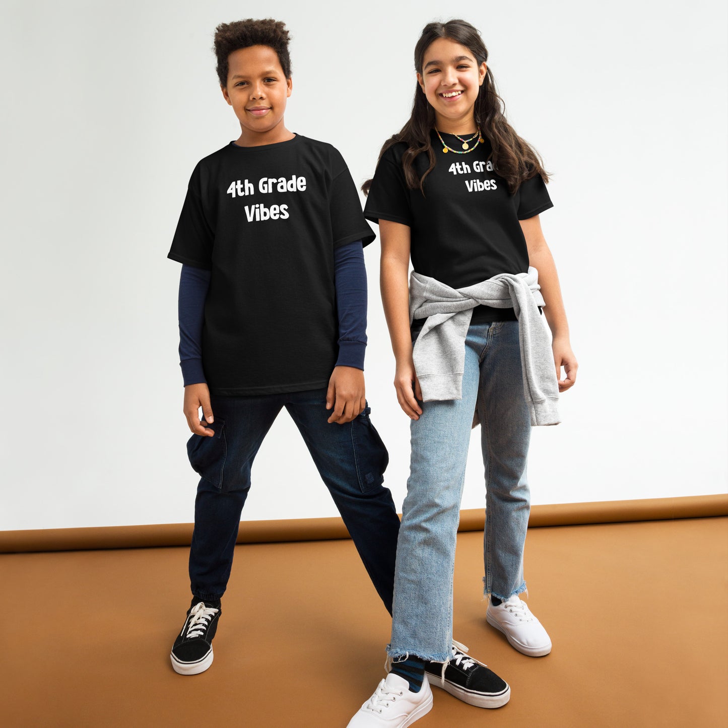 Kids 4th Grade Vibes T Shirt