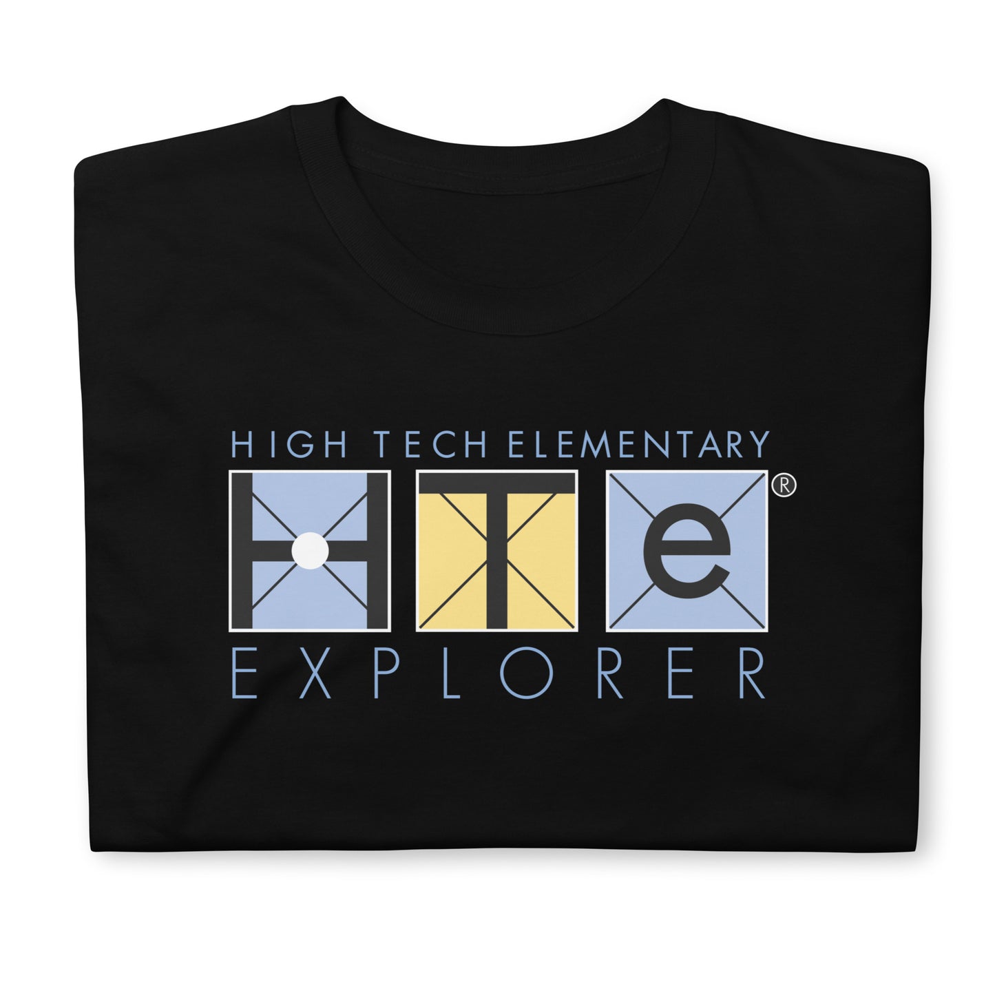 Adult Unisex T-Shirt, Blue Lettering