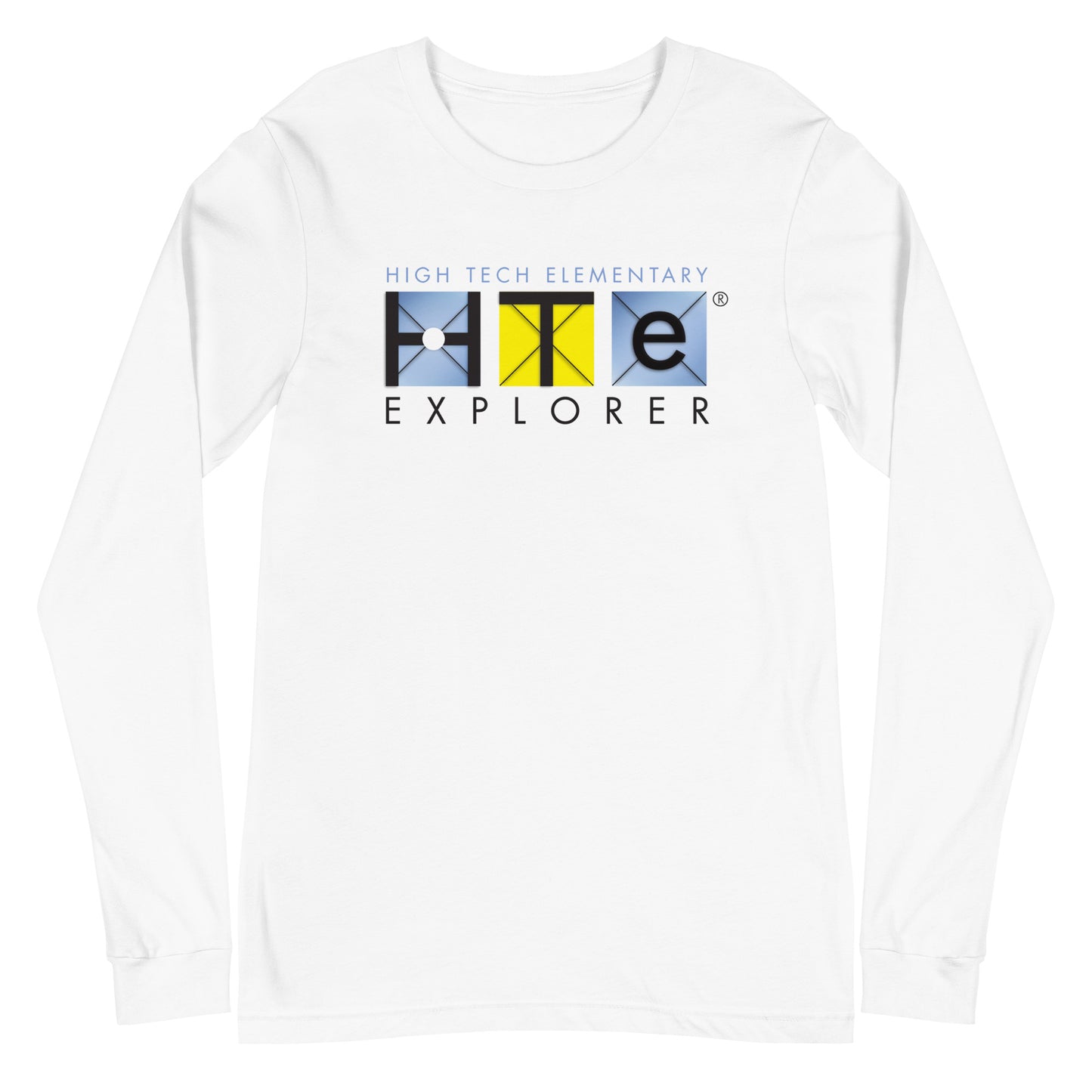 Adult Unisex Long Sleeve Tee, Mixed Lettering