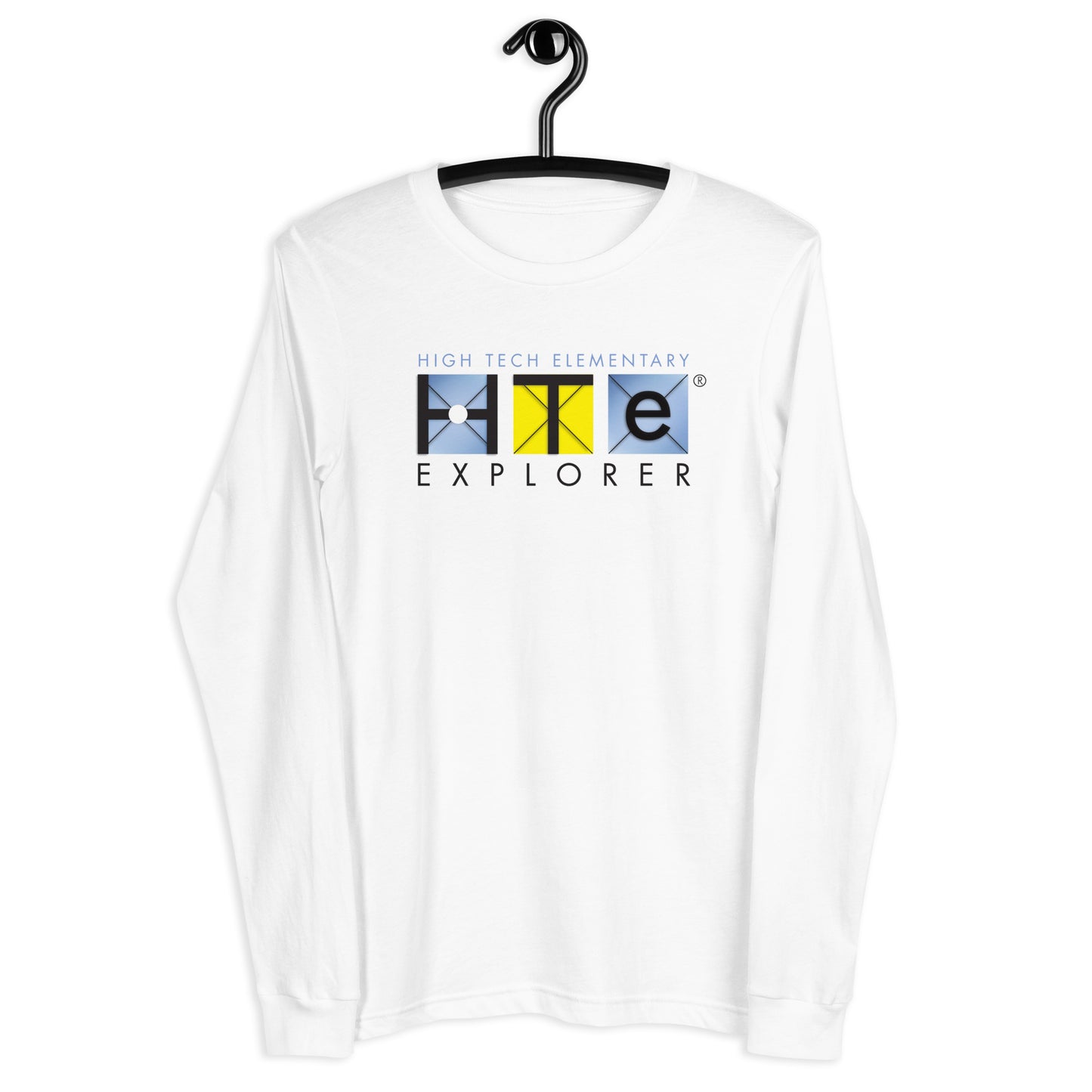Adult Unisex Long Sleeve Tee, Mixed Lettering