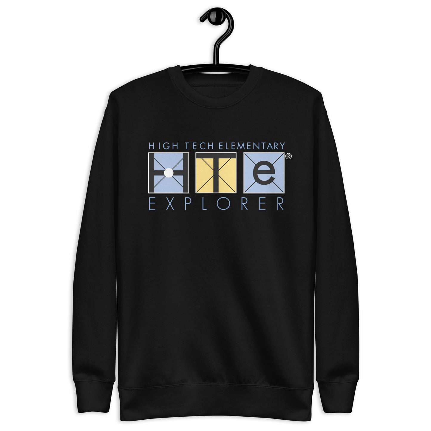 Adult Unisex Premium Sweatshirt, Blue Lettering
