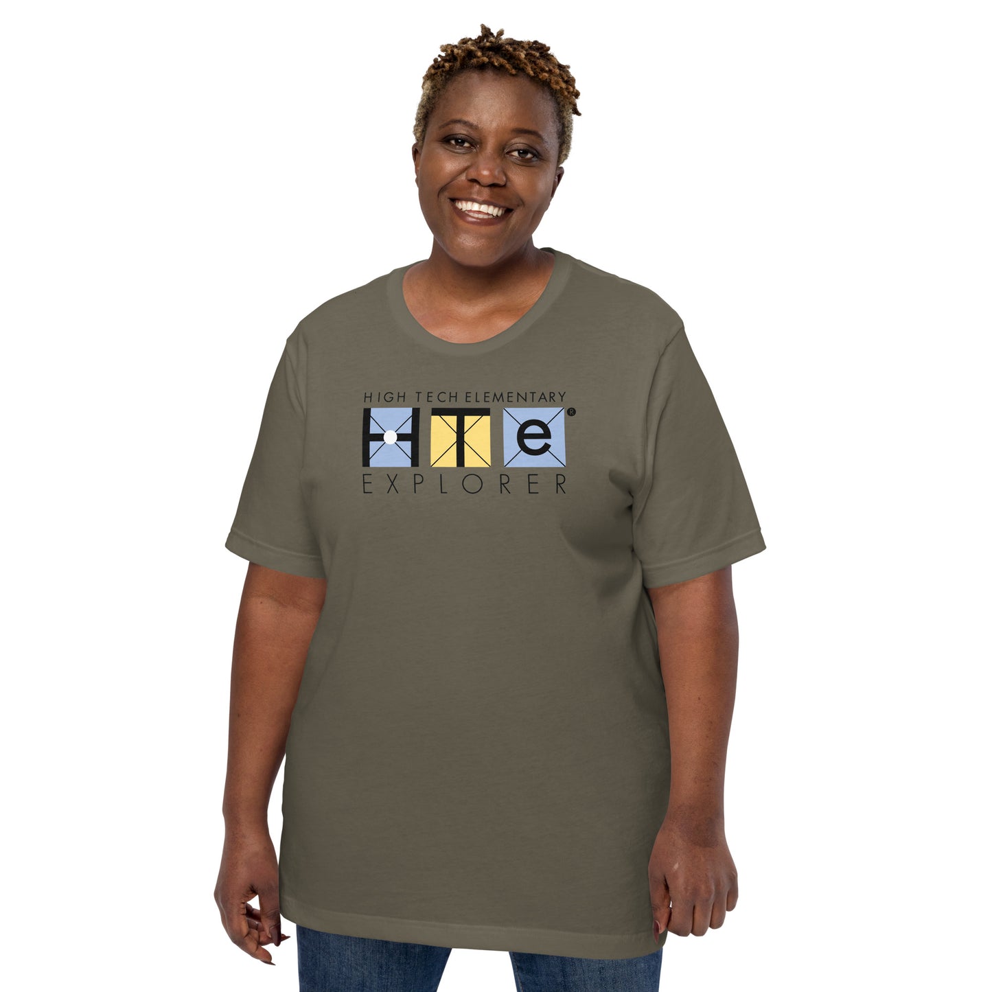 Adult Unisex T-Shirt, Black Lettering