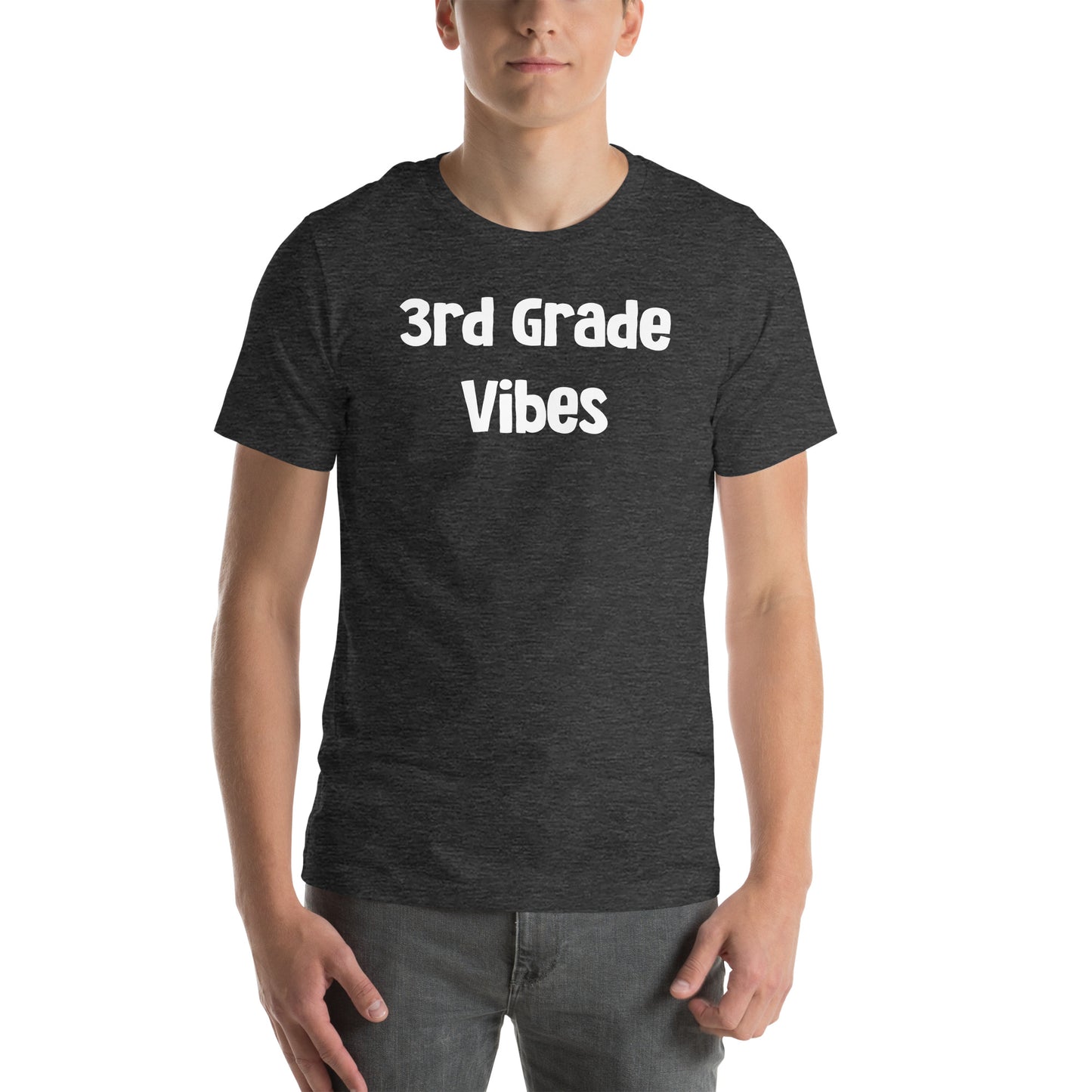 Adults 3rd  Grade Vibes T Shirt