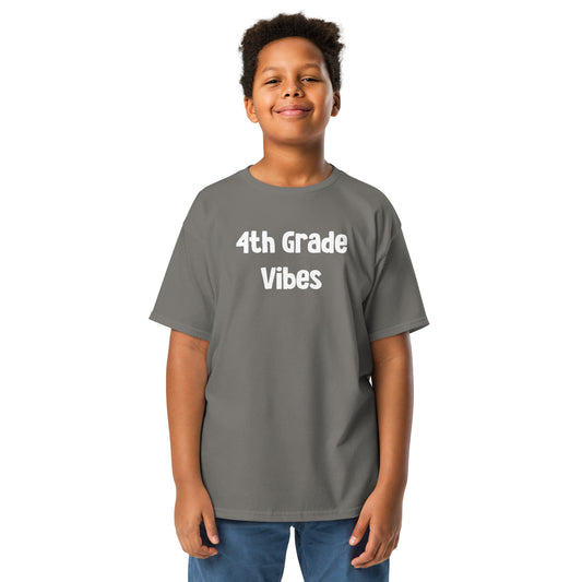 Kids 4th Grade Vibes T Shirt