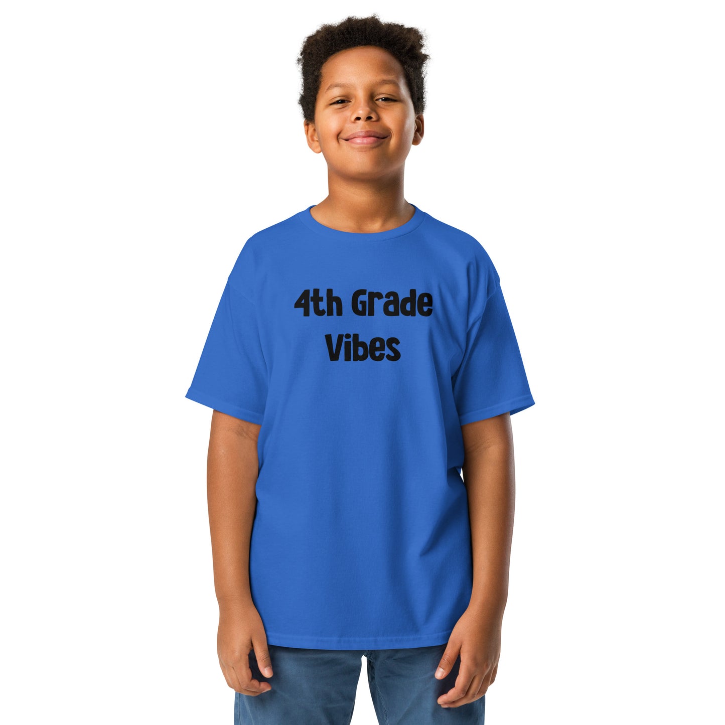 Kids 4th Grade Vibes T Shirt