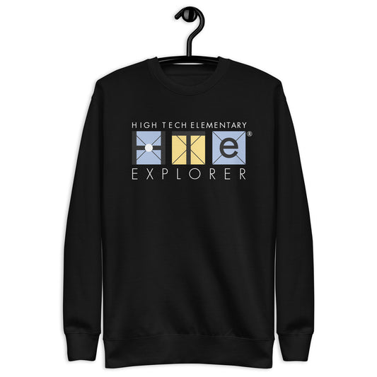 Adult Unisex Premium Sweatshirt, White Lettering
