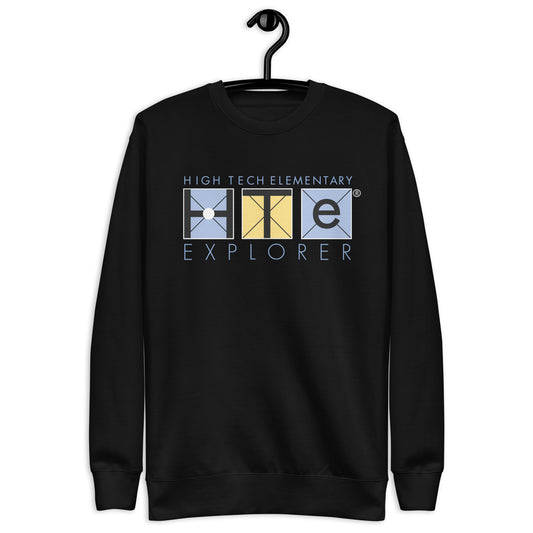 Adult Unisex Premium Sweatshirt, Blue Lettering