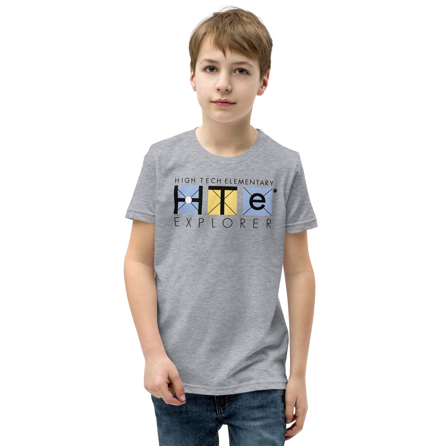 Youth Short Sleeve T-Shirt, Black Lettering