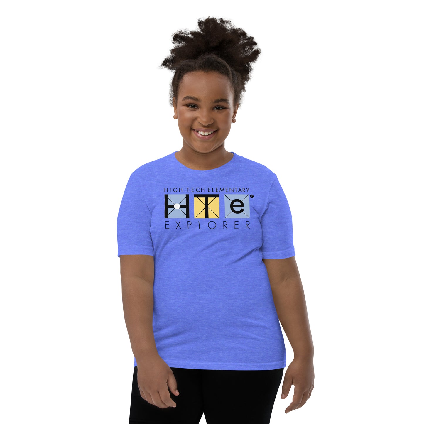 Youth Short Sleeve T-Shirt, Black Lettering